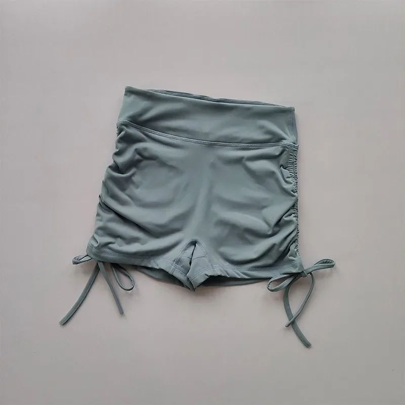 thumbnail image 1 of Summer Yoga Shorts Women Fitness Shorts Running Cycling Shorts Breathable Sports Edge Drawstring High Waist Workout Gym Shorts, 1 of 10