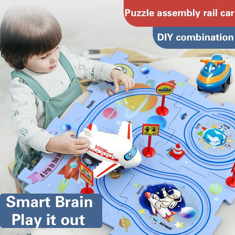 2023 New Logic Board Game for Kids Jigsaw Puzzles Toys Slot Rail Toys for Kids Educational Developmental Race Car Track Toys logic board game for kids puzzles toys race car track toys slot rail toys for kids montessori educational toys