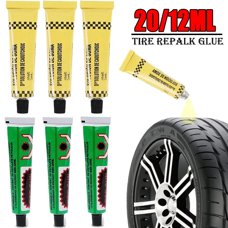 Tire Tyre Repairing Glue Car Motorcycle Bicycle Wheel Repairing Inner