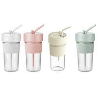 Small Rechargeable Fruit Juicers with Straw Fruit Mixer Portable Drop Shipping 1
