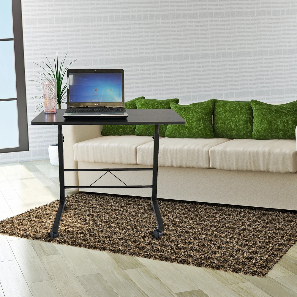 Removable P2 15MM Chipboard & Steel Side Table Black 3