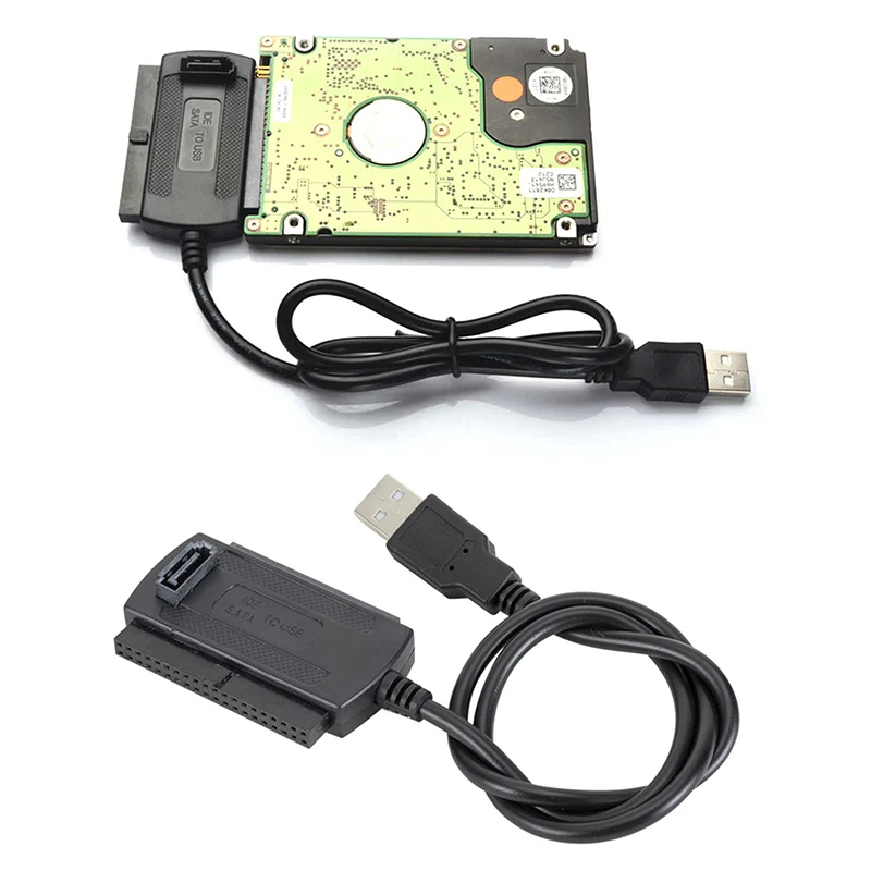 USB 2.0 To IDE Adapter Converter Cable For 2.5 3.5 Inch Hard Drive HD adapter converter cable