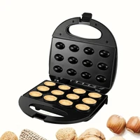For  Walnut Cake Maker Automatic Nut Waffle Bread Machine Sandwich Iron Toaster Baking Breakfast Pan Oven EU plug 1