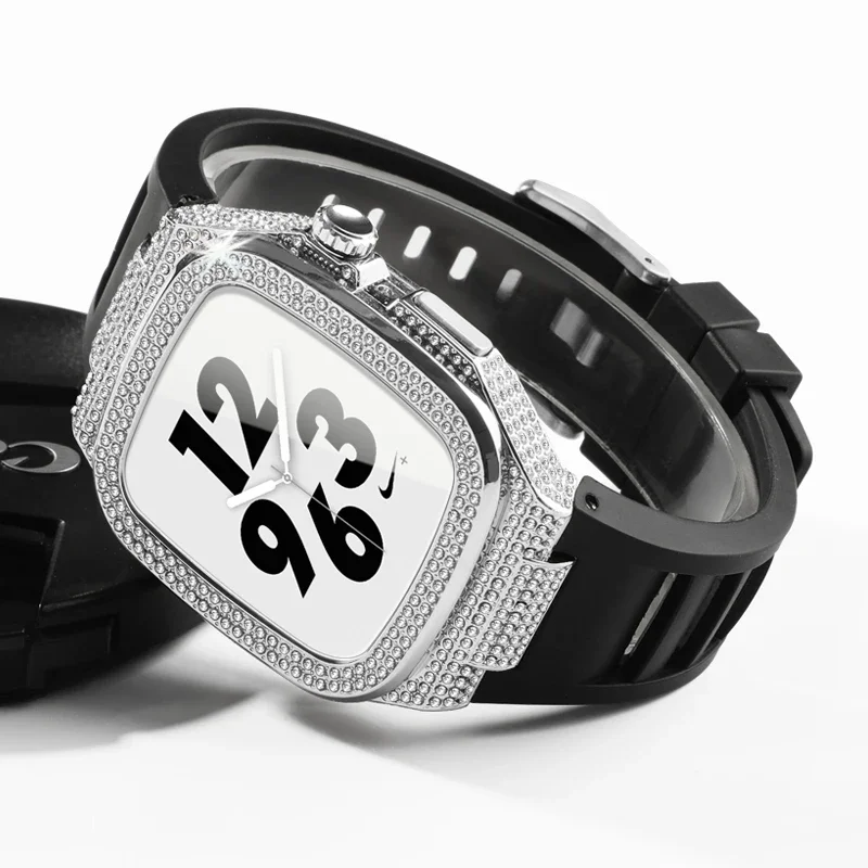  ̸ ̽ ð ,  ġ ø 9, 8, 7, 45mm, 6, 5, 4, SE, 44mm, ݼ , iwatch ׼ ߰ Ŀ