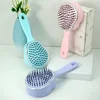 Self Cleaning Hair Brush Head Massage Retractable Bristle Hairbrush One-Button Operation Scalp Massaging Comb Styling Hair Tools 1
