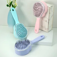 Self Cleaning Hair Brush Head Massage Retractable Bristle Hairbrush One-Button Operation Scalp Massaging Comb Styling Hair Tools 1