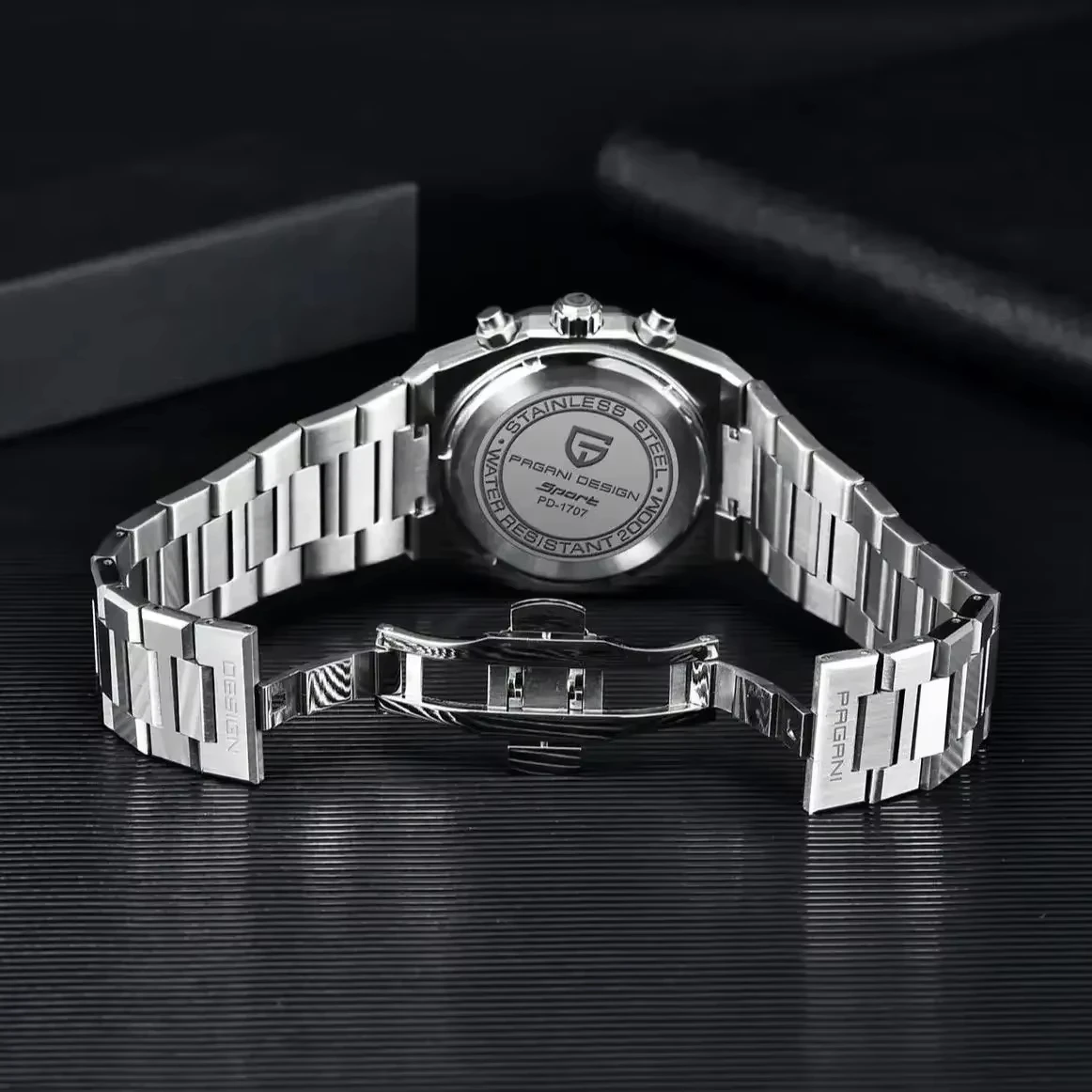 2025 Pagani Design 40mm Vk63 Men's Quartz Wristwatchs Luxury Sapphire Stainless Steel Waterproof 20bar Luminous C3 Reloj Hombre, Alina Gadgets