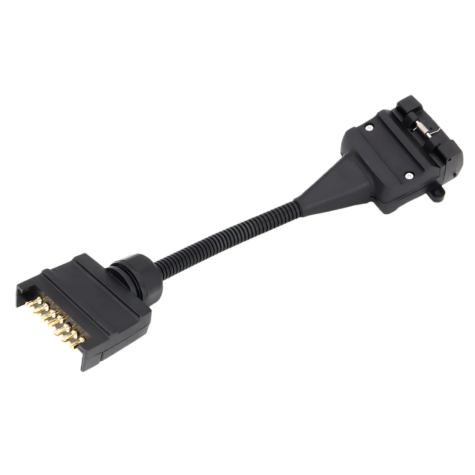 Adattatore Da 7 Pin Rotondo A 4 E 5 Pin Piatto Per Rimorchio – 2 In 1 Impermeabile