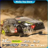 RLAARLO XTS-F10 1/10 4WD Brushless Remote Control Drift Car 80KM/H PC Body LED Lights Metal or Carbon Fiber Versions Available 1