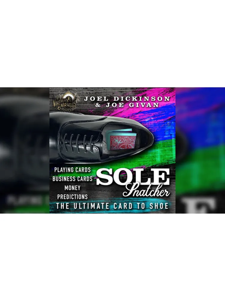 

SOLE SNATCHER (шармики и онлайн-инструкции) от джэля Дикинсона карточка Волшебные трюки террасы уличный артист иллюзии мализм