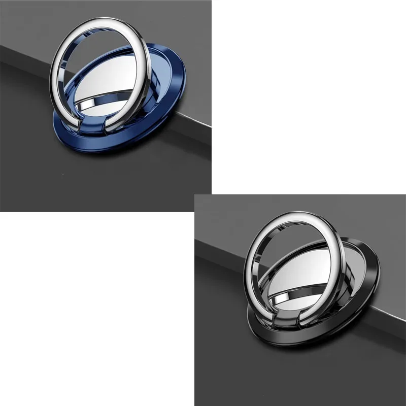 Multi-Pack Finger Ring Holder Stand Grip for Mobile Phones - Magnetic Mount Compatible