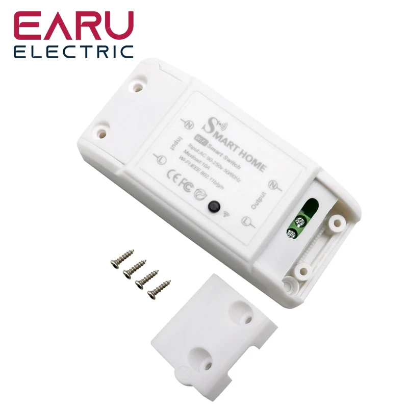 Earu EASS-EWE 10A Tuya eWeLink ZigBee Smart Home WiFi Timer LED Light Controller Module Wireless Remote Switch LED Light Controller Module with Alexa Google Home - Image 3