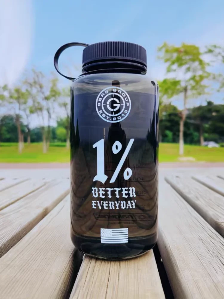 Forward Observations Group 水筒 1000ml GBRS 1% BETTER EVERY DAY Fitness Space Cup Water Cup Kettle