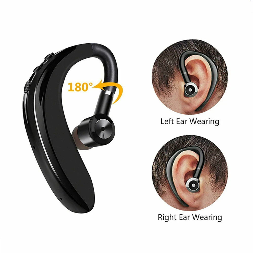 WirelessEarphoneWithMicHeadphoneBluetooth42HeadsetForSamsung