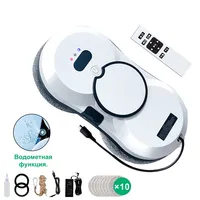 Water spray window cleaning robot intelligent high-rise double-sided brushless motor glass cleaner spray type 1