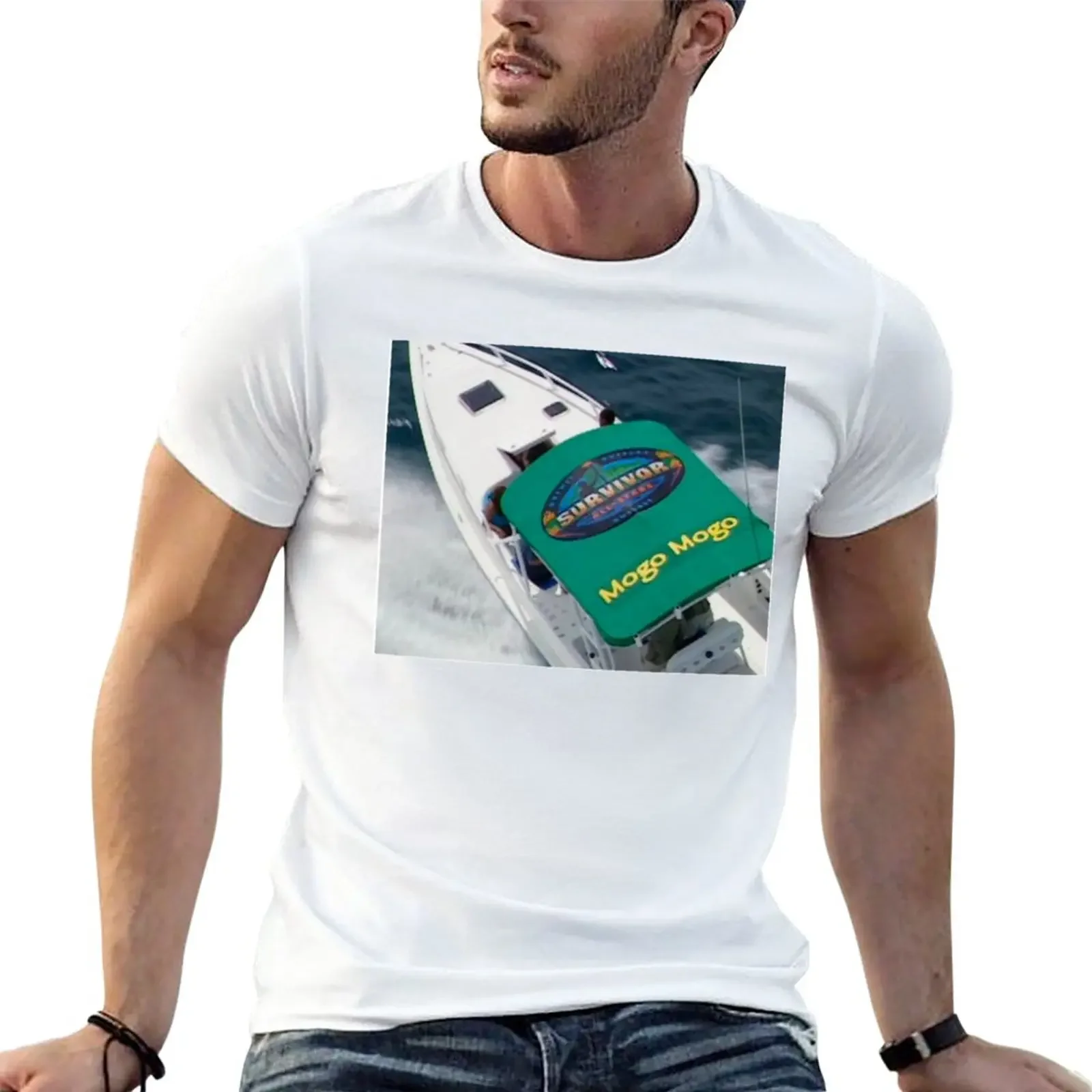 

Mogo Mogo Boat T-Shirt plus sizes for a boy t shirt for men
