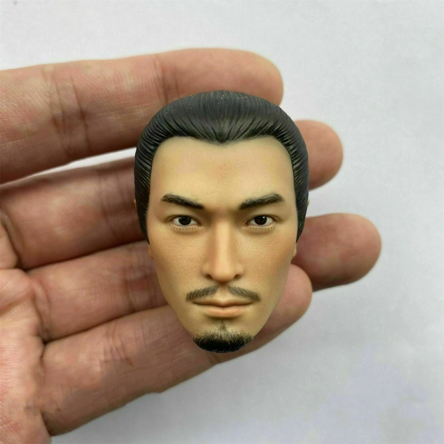 

1/6 Scale Ming Dynasty Brocade Guards Head Sculpt Ancient Soldier Head Model Fit for 12'' Action Figure Body