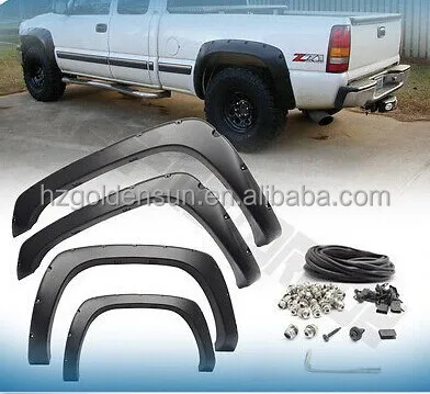 

Чехлы для крыльев карманного стиля для 99-06 Chevy Silverado/GMC Sierra, 4 шт.