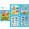 Magic Water Doloring Book Reusable Coloring Book Children's Drawing Toys Early Childhood Toys for 2-6 Years Old Girls Boys Gifts 4