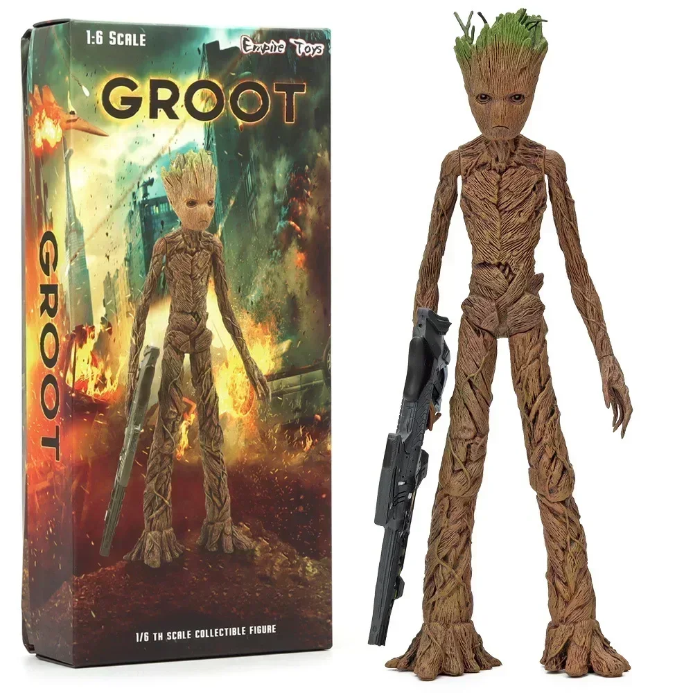 thumbnail image 1 of Marvel 1/6 Los Vengadores Iron Man Mk46 Groot Spider Man Venom Doctor Strange Thor Figura de PVC Modelo Coleccionable Adornos Juguetes Regalos, 1 of 5