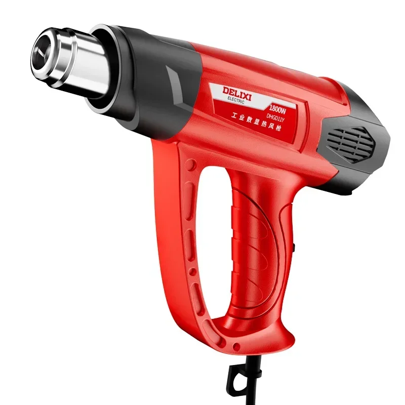 Electric Heat Gun for Plastic Welding Shrink Film Wrap Industrial Automotive Repair Tools 1500W Hot Air