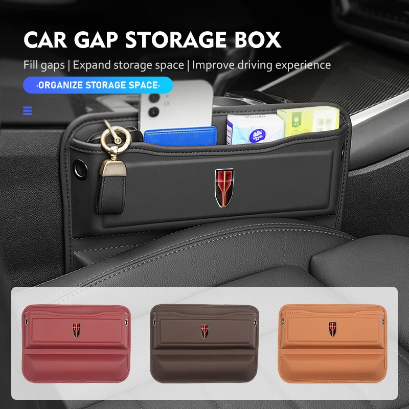 Scatola Portaoggetti Per Seggiolino Auto In Pelle Tasca Laterale Accessori Auto Per Hong Qi Bandiera Rossa H5 Faw Bandiera Rossa Hong Qi Hs5 Hs7 H5 H7