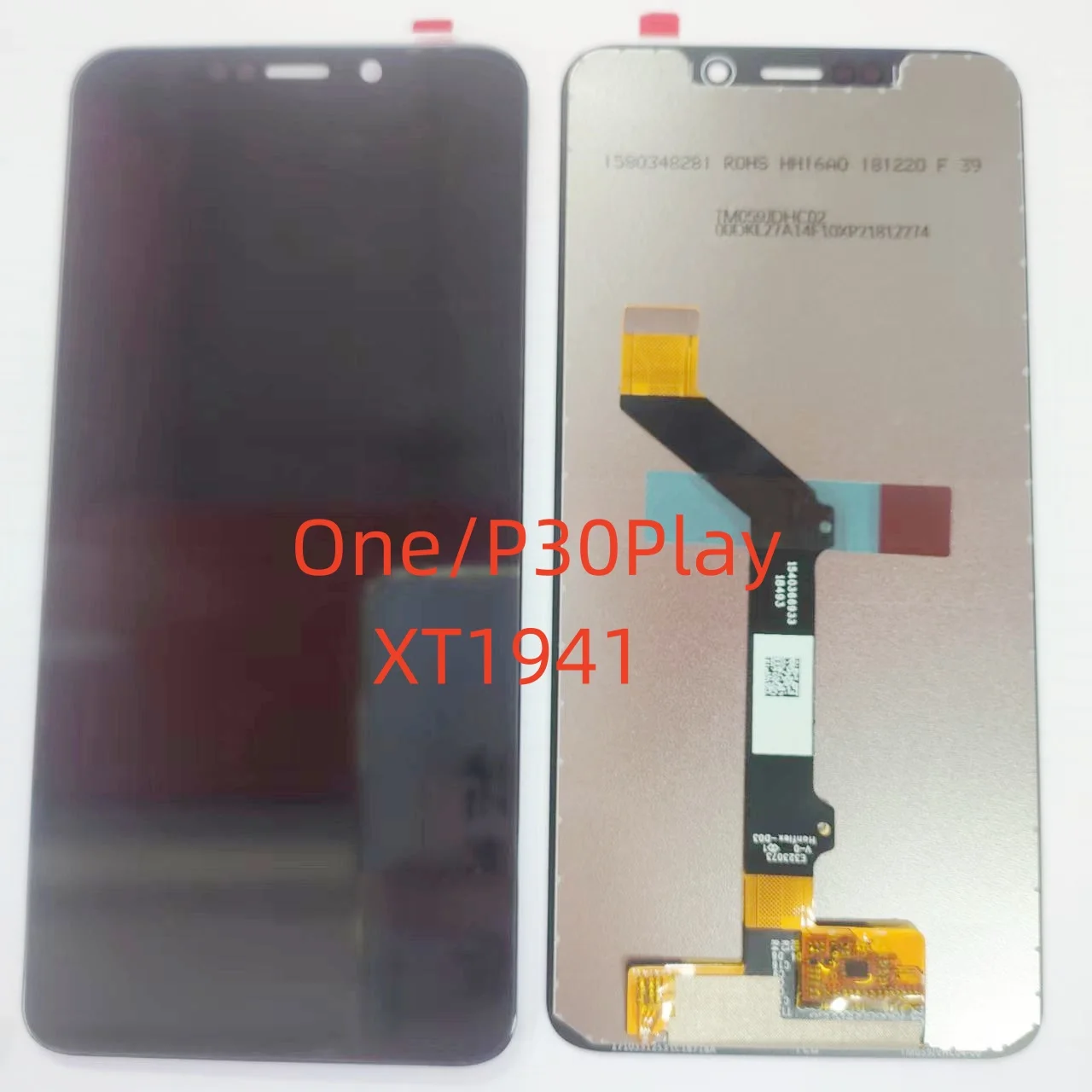 

10 Piece/Lot For Motorola Moto One/P30Play XT1941 LCD Display Monitor Touch Screen Digitizer Assembly No / With Frame