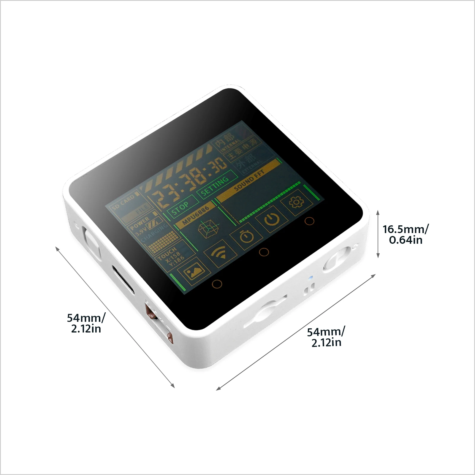 M5Stack Coreink 開発キット M5Stack CoreInk 開発キット（1.5インチ Einkディスプレイ