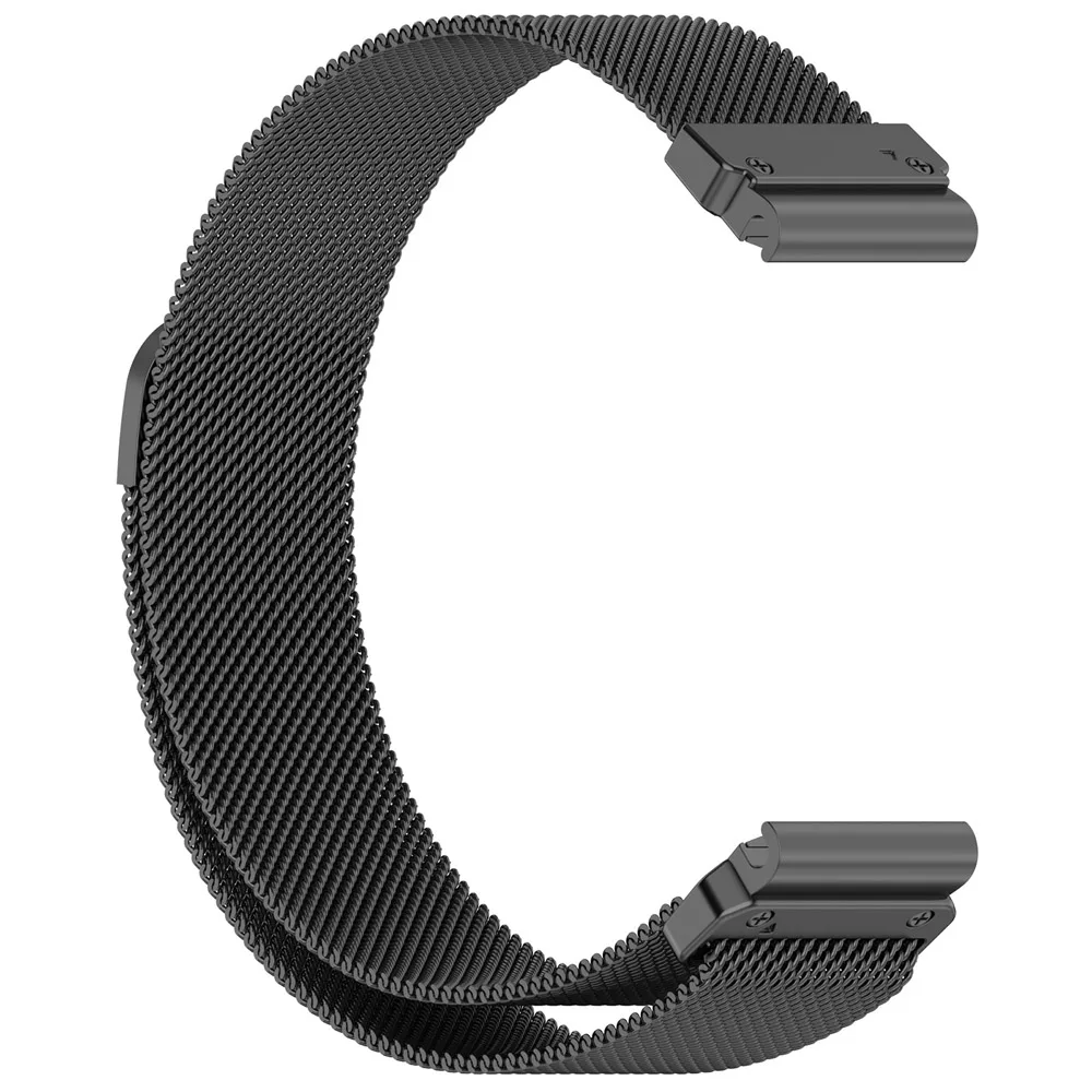 Milanese Magnetic Loop Stainless Steel Replacement Strap for Smartwatch Wristbands