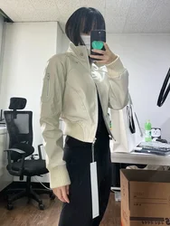 Women's Moto Biker Zipper Jacket Spring Jacket Women New Outerwear Vintage Loose Motorcycle Leather Jacket Women Short Coat