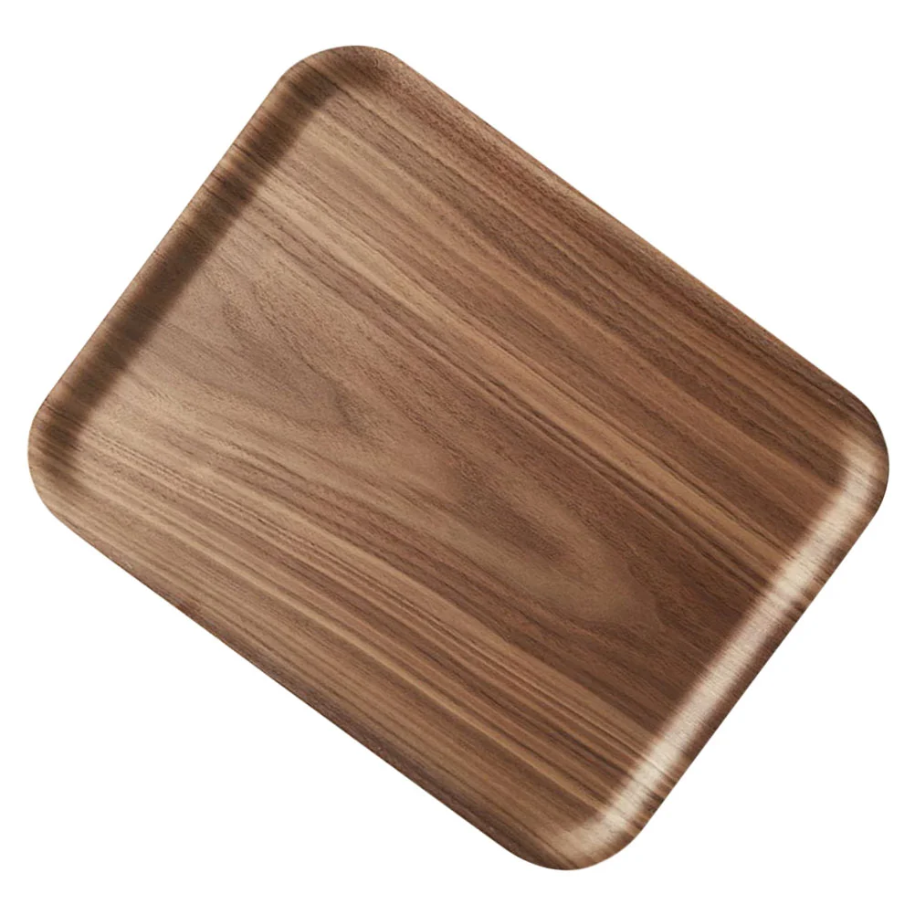

Wooden Serving Tray Rectangular Food Tray Fruits Tray Snack Serving Tray Restaurant Tray