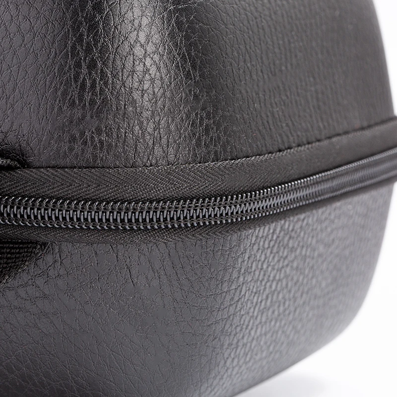 Fishing Reel Cover PU Leather Hard Protective Case Pouch Storage Box Waterproof Tackle Bag