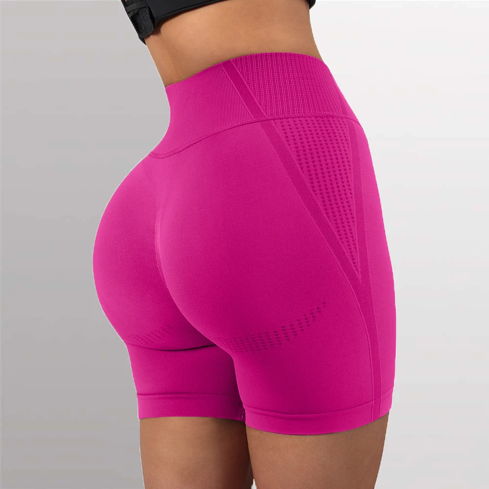 LeggingsForWomenSportClothingSeamlessShortHighWaistScrunch