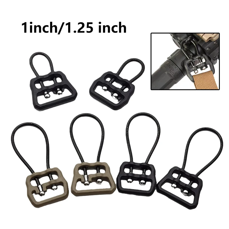 

NEW BFG Sling 1inch 1.25inch Steel Wire Quick Release Buckle Single And Double Point Sling Strap Replacement Buckle