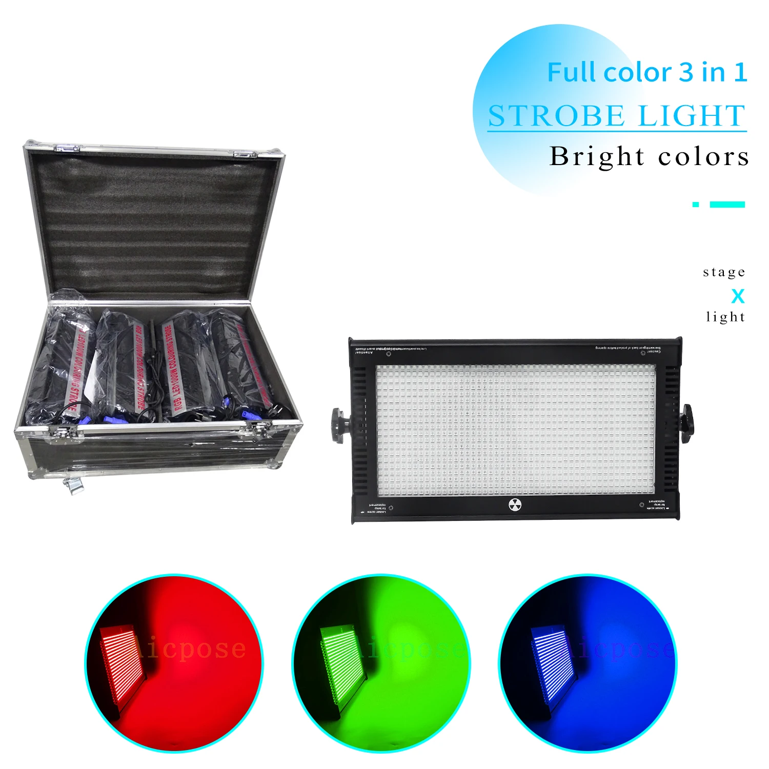 4pcs 1000w Led Strobe Light For Dj Disco Party Flash Light For Stage