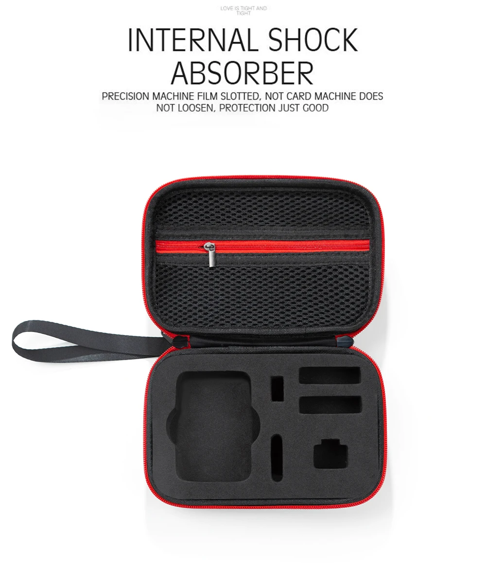 DJI Osmo Action 5 Pro Storage Bag Sports Camera Digital Protection Bag Osmo Action 5 Pro Portable Travel Fall Prevention Handbag
