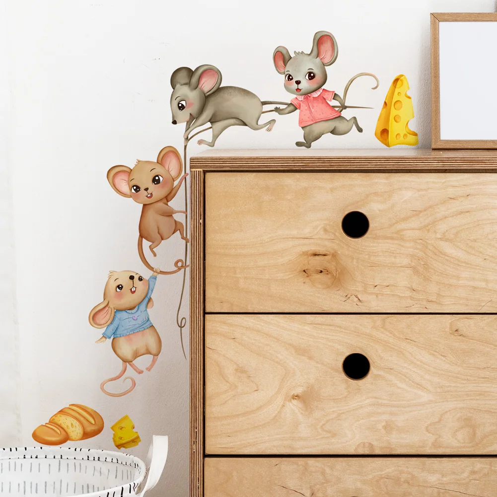 Adesivi Murali Rimovibili Con Gattini Carini - 2 Fogli 30x30 Cm, Decorazione In Vinile Per Camera Bambini, Soggiorno, Asilo
