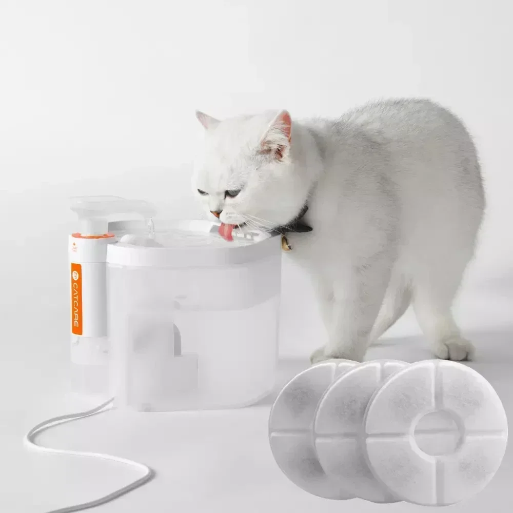 6/12PCS Pet Dog Cat Water Fountain Filters Flower Replacement Filter Drinking Pet Supplies Dog Accessories 2