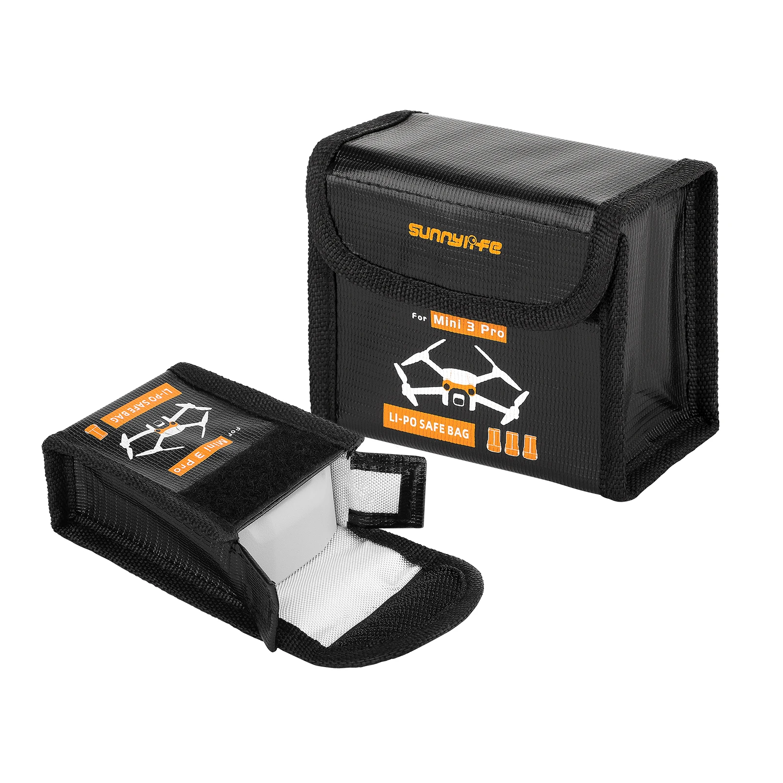 LiPo Battery Safe Bag DJI MINI 3 Explosion-proof Protector Bag Battery Storage Case DJI MINI 4 Pro/3 Pro Drone Accessory drone accessories