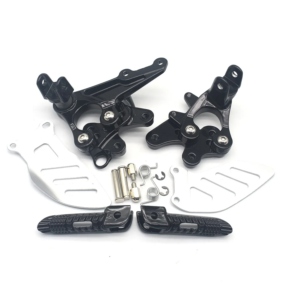 Motorcycle motorcycle accessories motorcycle footrests Front Foot Pegs Footrest Bracket For Suzuki GSXR600 GSXR750 GSXR 600 750 2011- GSXR1000 GSX-R 1000 2009-