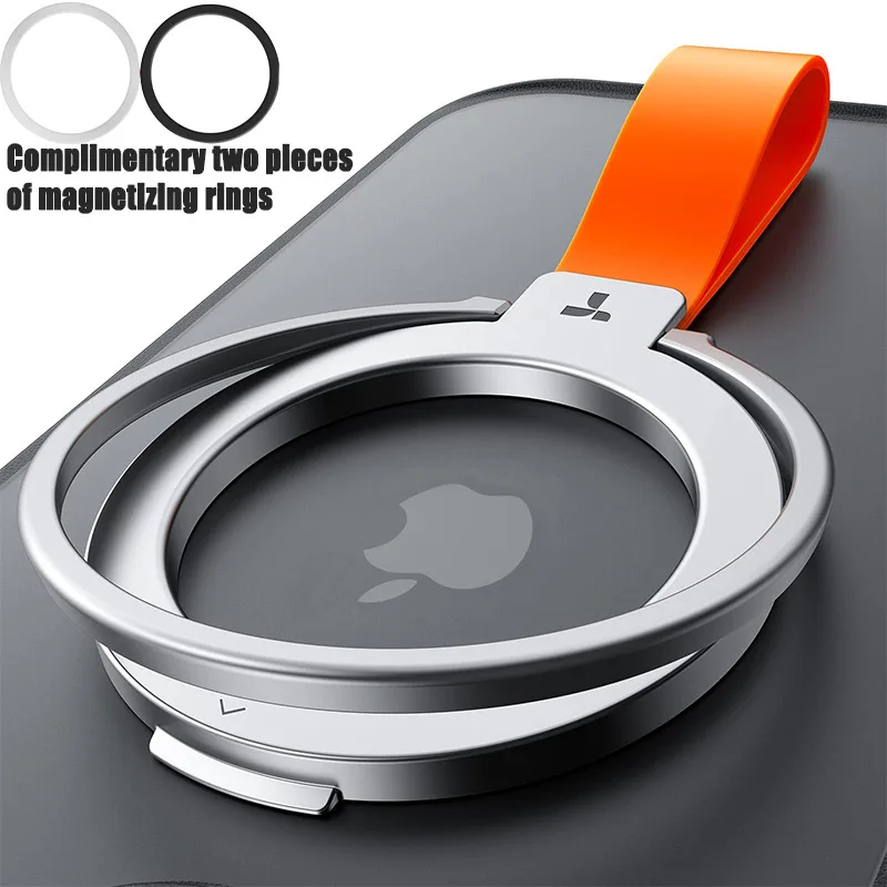 Torras Grip Magsafe Supporto Per Telefono Con Anello In Silicone Con Impugnatura Ad Anello Tok Popsocket, Per Iphone 15 Pro Max, 13, 12 14 11 Samsung
