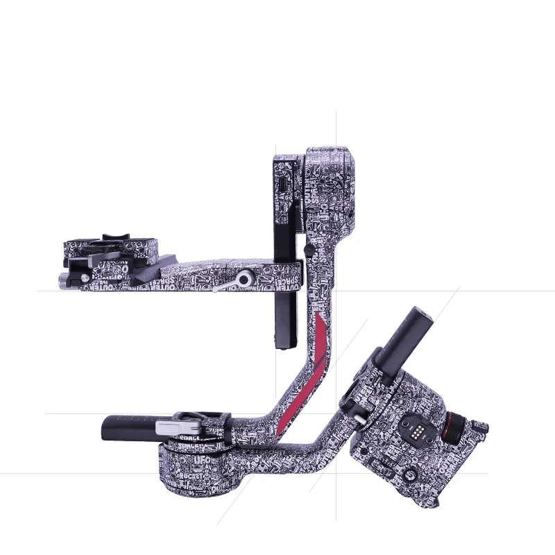 For DJI RS4 Pro Decal Skin Gimbal Stabilizer PVC Sticker Anti-scratch Wrap Cover Vinyl Wrap Film Protector Coat Accessories Kit