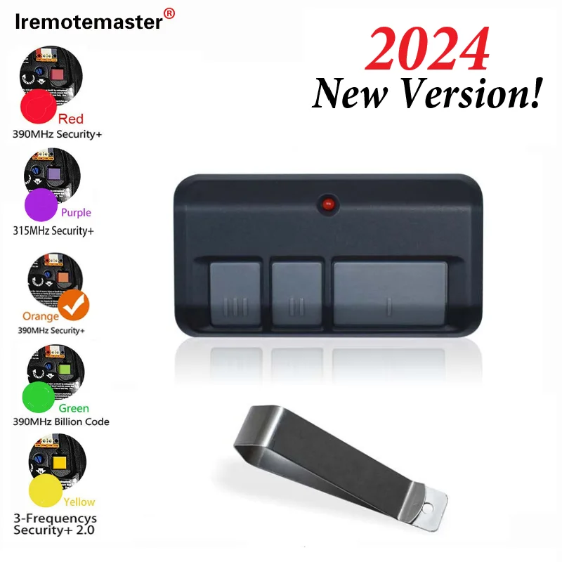 2024 Newest Convenient and safe Verion 893MAX for Garage Door Opener Remote 893LM 891LM 971LM  Avoid getting off the car 2
