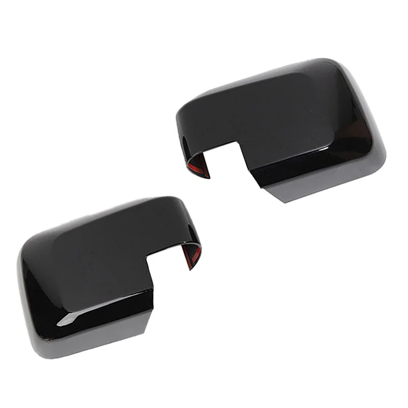 

1 Pair Gloss Black ABS Car Left & Right Side Door Rearview Mirror Cover Cap Fit for Ford Bronco 2021 2022 2023