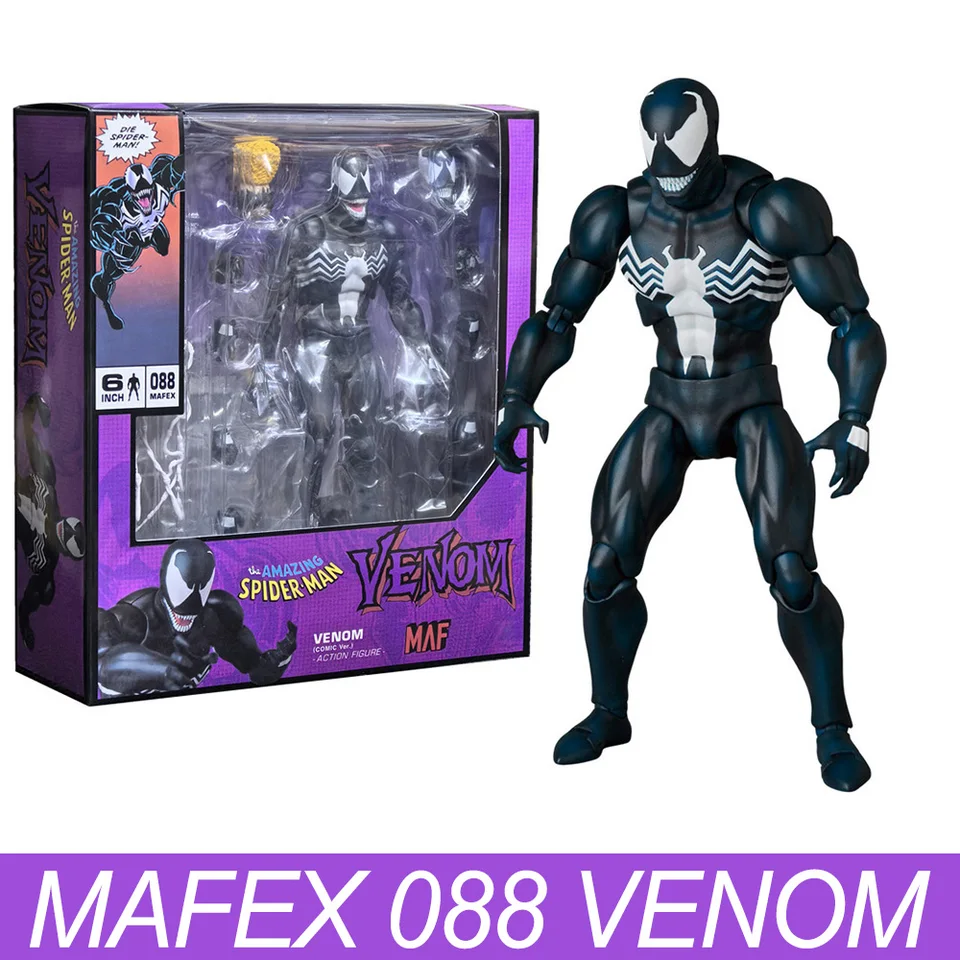 未開封 マフェックス No.088 MAFEX VENOM COMIC Ver. MEDICOM TOY MAFEX No.088 VENOM COMIC Ver. Figure Spider-Man