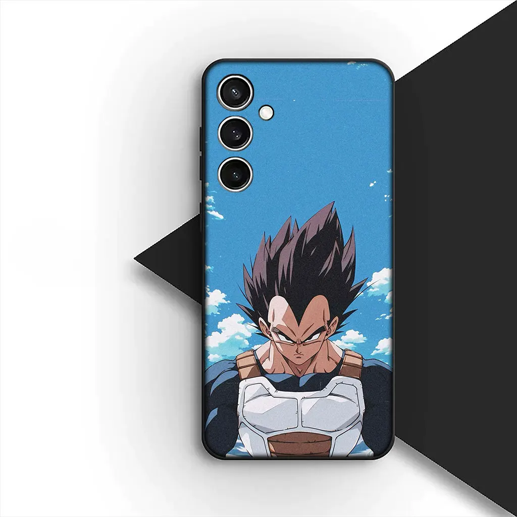 Dragon-Themed Soft Phone Cover - Goku & Friends Design