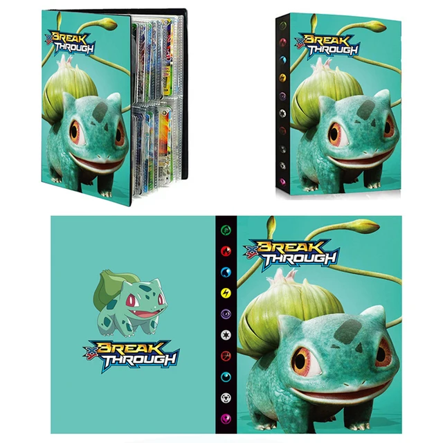 Pokemon Cards Album Book Anime 240Pcs Kawaii Game Collection Cards Holder Hobby VMAX File Loaded List Kids Christmas Toys Gift 5