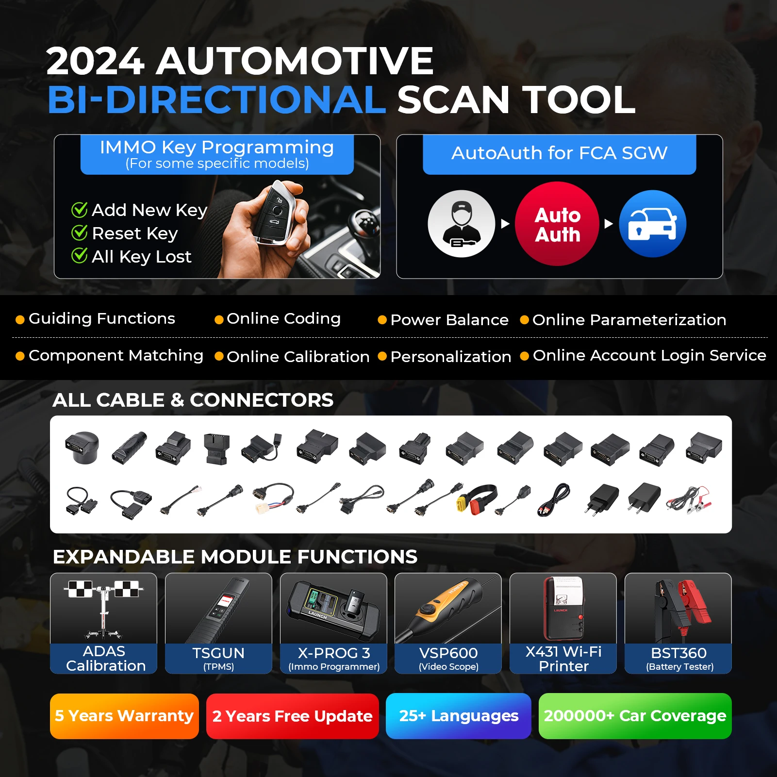 LAUNCH X431 Automotive Diagnostic Tools PROS V 5.0 - Image 4