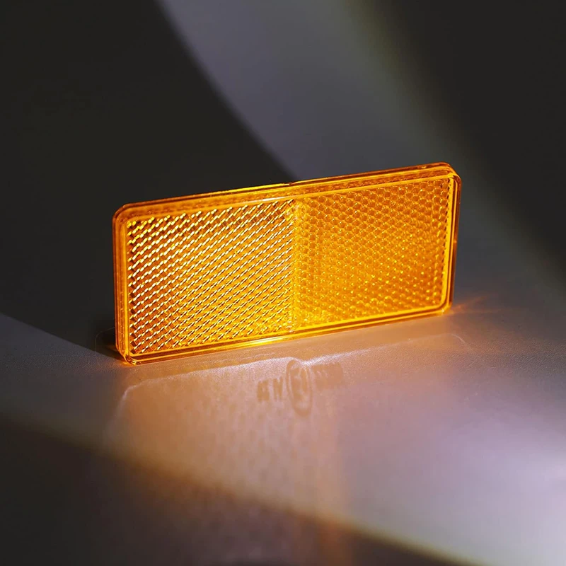 AOHEWEI 2 X Luci LED Gialle Per Rimorchio, Luci Laterali Indicatrici Per Camion 12V/24V Con Riflettore, Approvate ECE R91 R10 Per RV, Furgone, Barca, Camion, Camper, Caravan - Foto 8