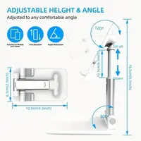 Desktop Tablet Holder Foldable Extend Phone Support Mobile Phone Holder Stand Adjustable Bracket For iPad iPhone Xiaomi Samsung - Image 2